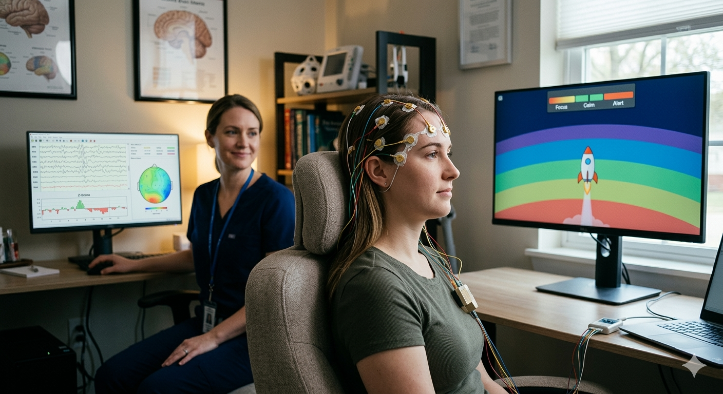 Neurofeedback Therapy session
